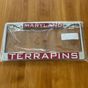 Maryland Terrapins License Plate Frame (New)